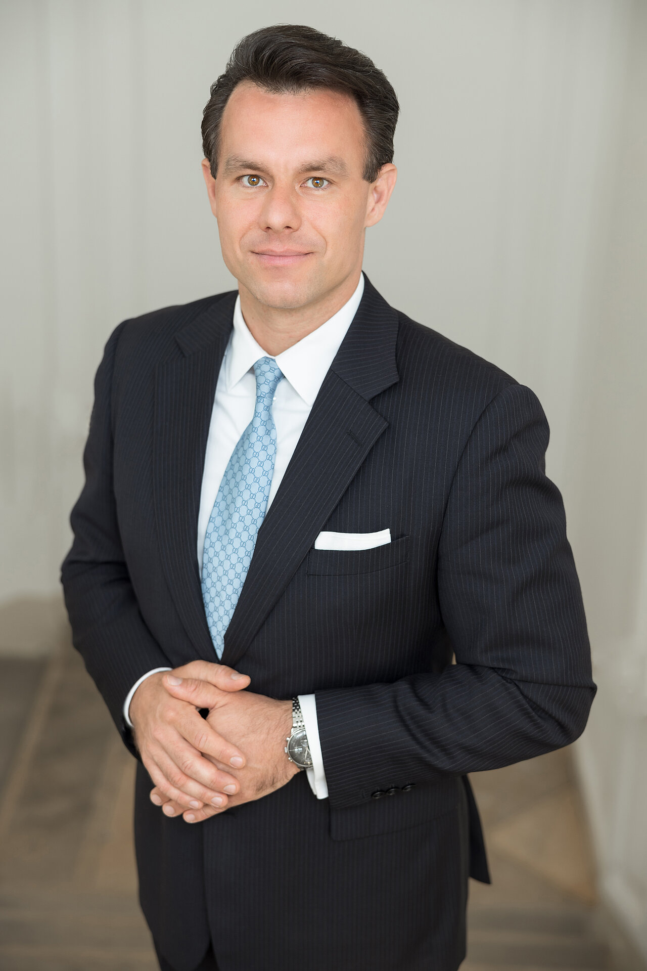 Christoph Boschan, CEO Wiener Börse stehend