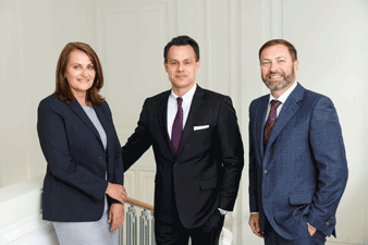 Wiener Börse Vorstand/Management Board: Petr Koblic, Andrea Herrmann, Christoph Boschan