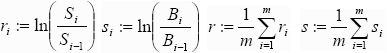 Formel zur Berechnung des Beta-Faktors