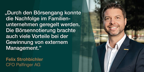 IPO Success Story Palfinger mit Felix Strohbichler