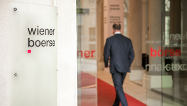 Wiener Börse Eingangsbereich