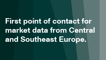 First point of contact for market data from Central and Southeast Europe.