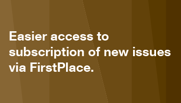 Easier access to subscription of new issues via FirstPlace.